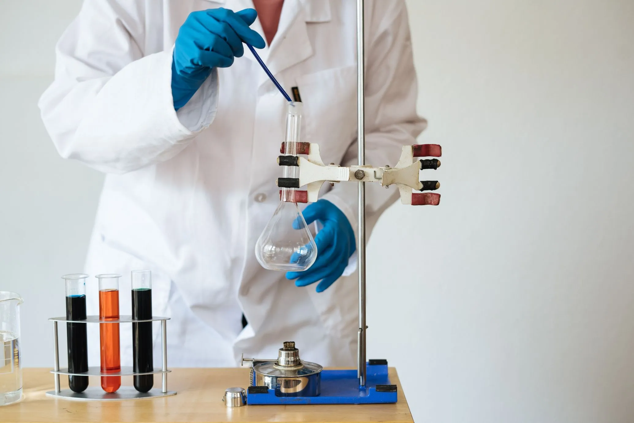 Precision scientific instruments in a controlled research environment